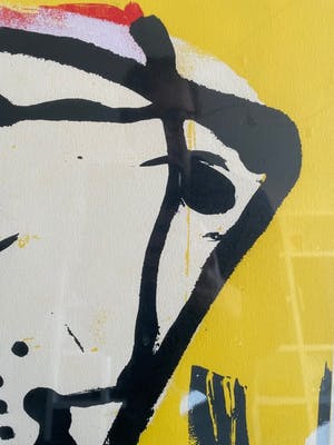 Herman Brood - Grote zeefdruk kopen? Bied vanaf 365!