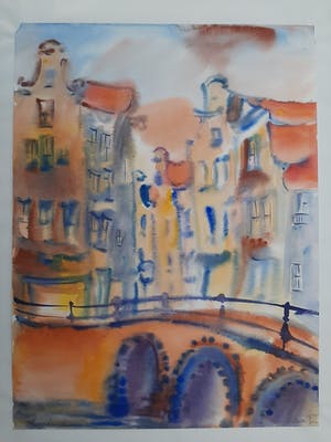 Elena Polyakova - El-Va-Een brug in Amsterdam kopen? Bied vanaf 50!