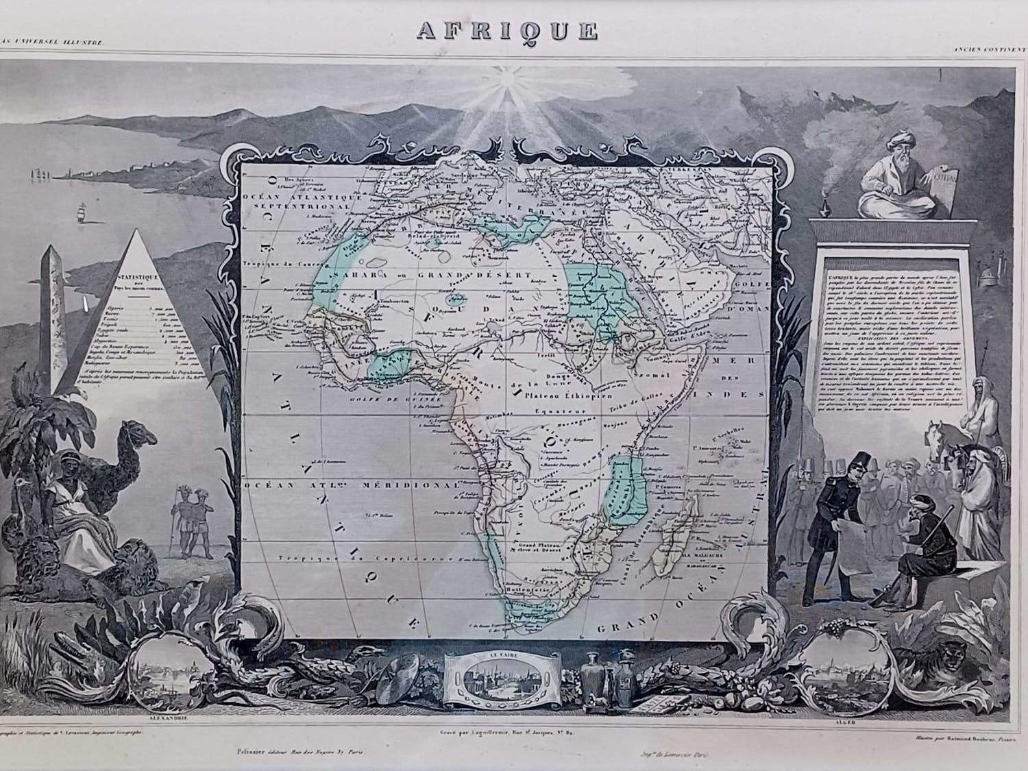 Victor Jules Levasseur - "Afrique". kopen? Bied vanaf 45!