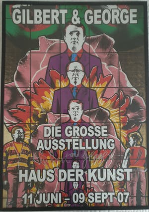 Gilbert & George - Gesigneerde Offset zeefdruk - Ingelijst 122 x 87 cm kopen? Bied vanaf 100!