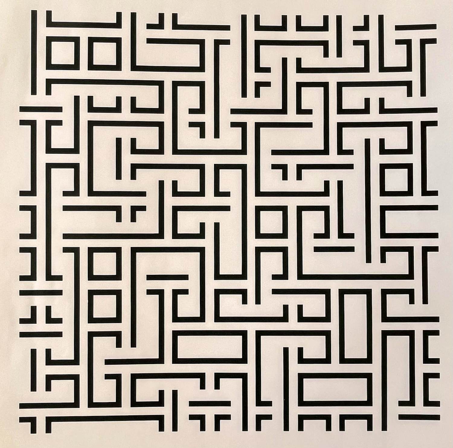 Jos De Mey - "Struktuur - Metamorfose Fase 2" - 1974 - 24/50 kopen? Bied vanaf 75!