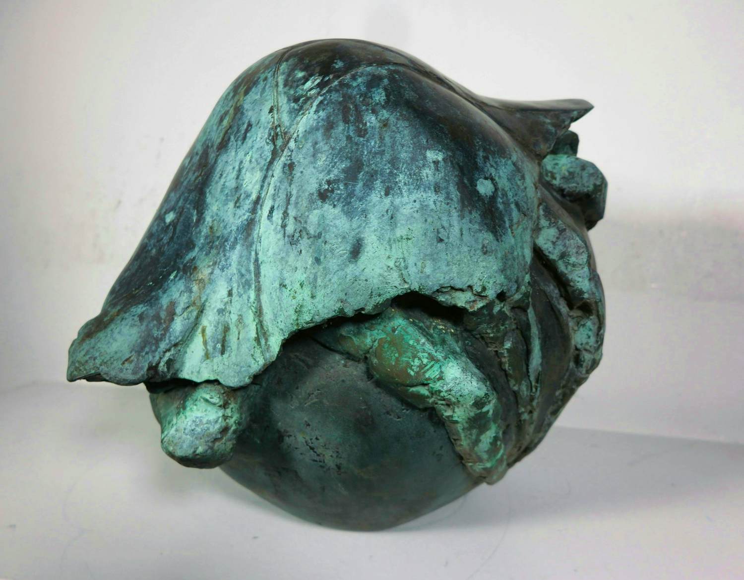 Kiny Copinga - Groot en zwaar bronzen beeld, Mestkever kopen? Bied vanaf 1000!