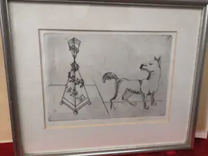 AcheterNiet of onleesbaar gesigneerd - Naar achter kijkend dier? Enchérissez de 1!