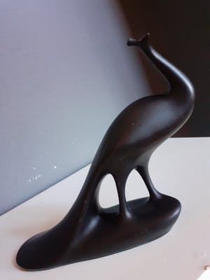 Royal Dux - Pauw gemerkt en roze driehoek kopen? Bied vanaf 1!