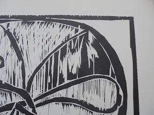 Pierre Alechinsky - Au Fil du Bois - grote houtsnede - Handgesigneerd - 25/150 kopen? Bied vanaf 575!