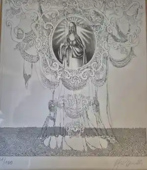 Hans Georg Rauch - Zonder titel - Madonna -heiligdom kaufen? Bieten Sie von 150!