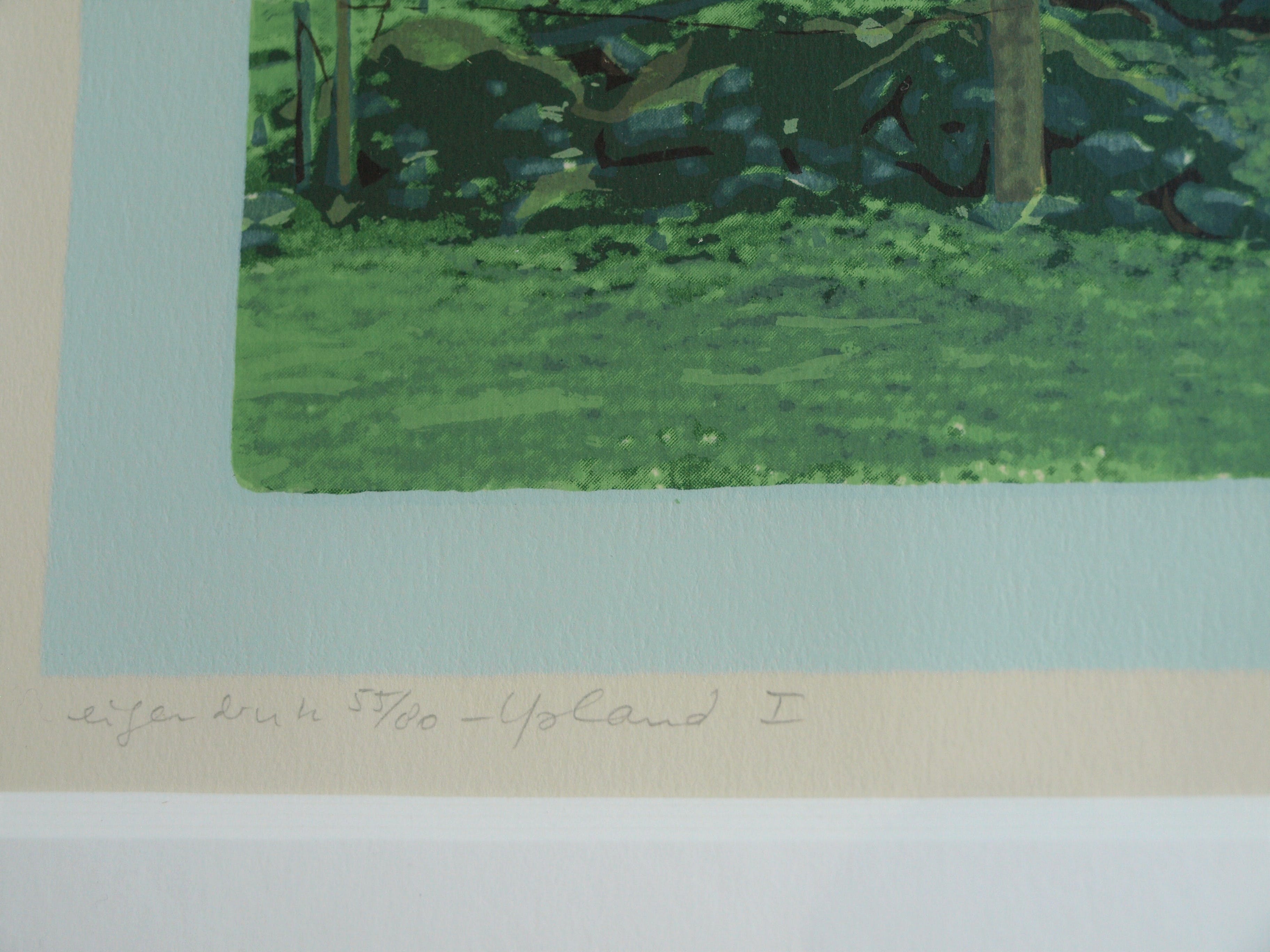 Marian Plug - Zeefdruk , IJsland I – gesigneerd & ingelijst – 1982 kopen? Bied vanaf 30!