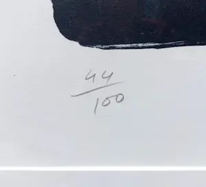 Marlene Dumas - De muze is moe, zeefdruk (netjes ingelijst, groot) kopen? Bied vanaf 1250!