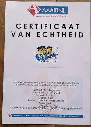 Herman Brood - …of je bij God was kopen? Bied vanaf 259!