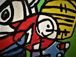 Jean Pierre Voogt - Amsterdam 2001 - E.A. exemplaar - "My crazy Family" gesigneerd met opdracht kopen? Bied vanaf 20!