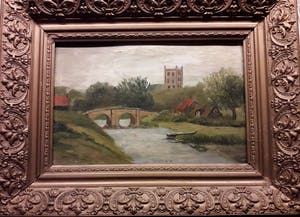 Niet of onleesbaar gesigneerd - Landschap kopen? Bied vanaf 1!
