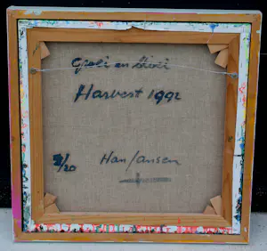 Han Jansen - Olieverf op doek: Groei en bloei Harvest - 1992 kaufen? Bieten Sie von 320!