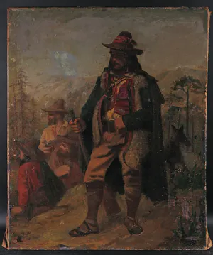 Niet of onleesbaar gesigneerd - Olieverf op doek, Zonder titel kopen? Bied vanaf 1!