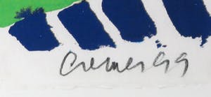 Jan Cremer - Zeefdruk, Toscane III - Ingelijst kopen? Bied vanaf 100!