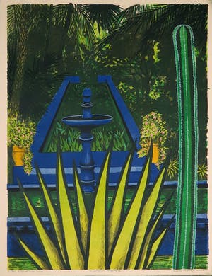 Joost Minnigh - Litho, Jardin Majorelle kopen? Bied vanaf 1!