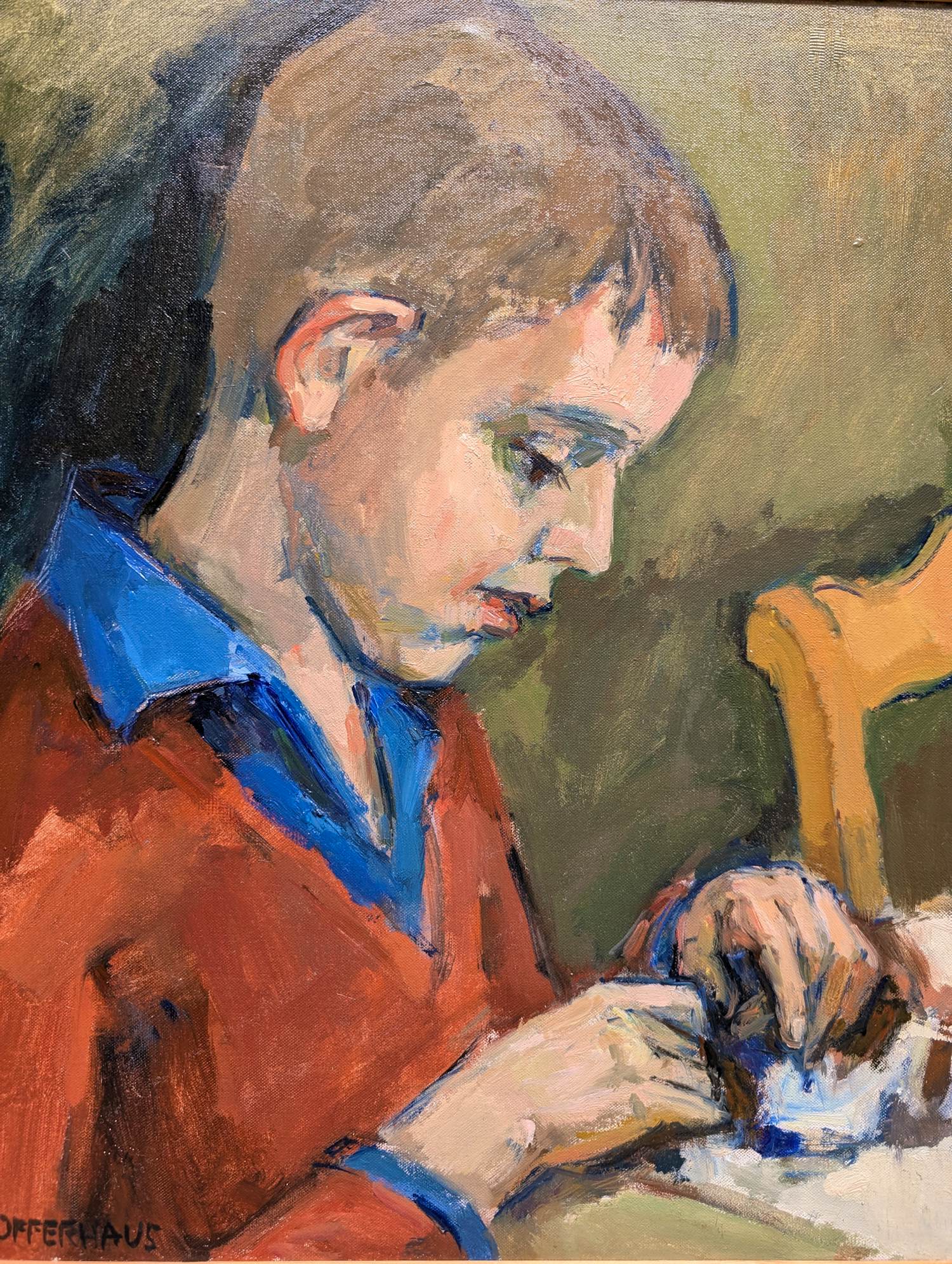 Riekje Offerhaus - JONGEN AAN TAFEL kaufen? Bieten Sie von 25!
