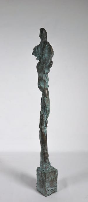 Ad Arma - Groot abstact bronzen figuur kopen? Bied vanaf 450!