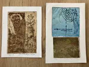 Jan Montyn - 2 kleinere etsen kopen? Bied vanaf 65!