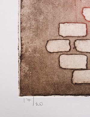 Jan Montyn - Chonyid Bardo - Reconnaissance, aquatint ets (kleine oplage) kopen? Bied vanaf 115!