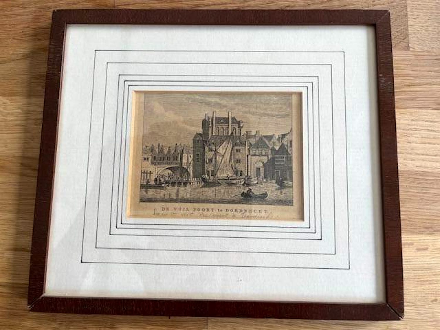 Niet of onleesbaar gesigneerd - De Vuilpoort te Dordrecht verkocht voor € 1!