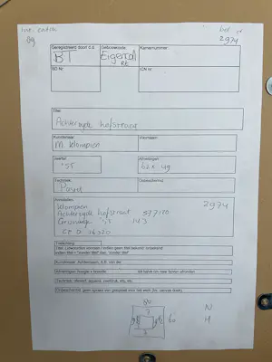 Marten Klompien - Achterzijde Hofstraat Groningen kopen? Bied vanaf 1750!