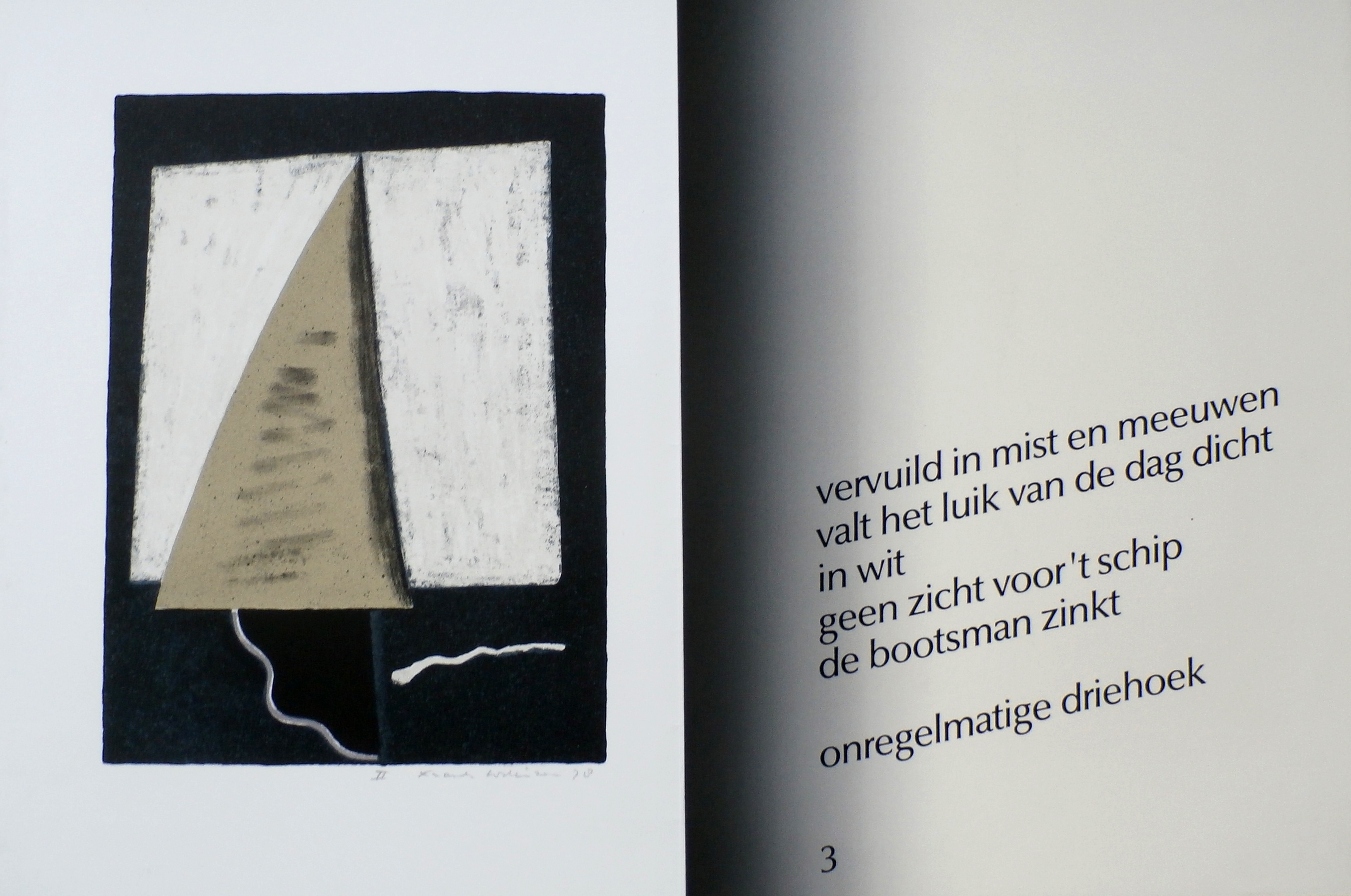 Frank Lodeizen - litho: Bootsman 3 - 1978 verkocht voor € 35!