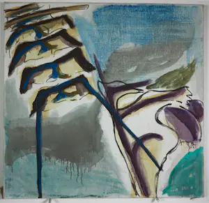 Buy Annet van den Assem - Olieverf op doek, Zonder titel? Bid from 80!