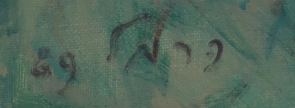 Niet of onleesbaar gesigneerd - Onbekende kunstenaar: Olieverf op paneel, Zonder titel - Ingelijst  kopen? Bied vanaf 50!