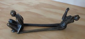 Corry Ammerlaan - Verbronsde Flessenhouder kopen? Bied vanaf 28!