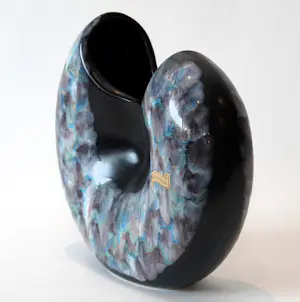 Ruscha - Heinz Siery, zeer zeldzame vaas uit zijn laatste serie voor Ruscha kopen? Bied vanaf 40!