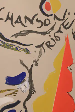 Marijke de Vries - Chanson Triste - Zeefdruk - Abstract - Oplage 02/80 kopen? Bied vanaf 100!