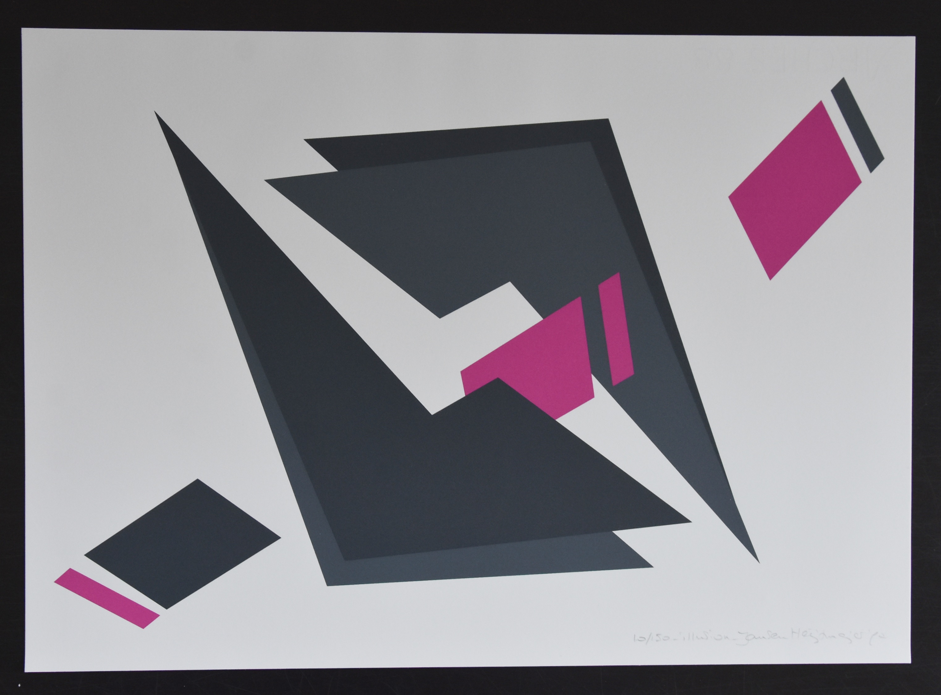 Rity Jansen Heijtmajer - # ILLUSION # 1990, gesigneerd/genumemrd, mint-- kopen? Bied vanaf 35!