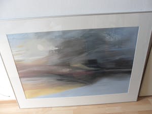 Bert Bruijn - Prachtig werk van Bert Bruijn: Gouache (groot), gesigneerd '92. kopen? Bied vanaf 40!