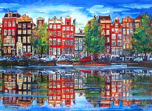 Elena Polyakova - Amsterdamse gracht verkocht voor € 65!