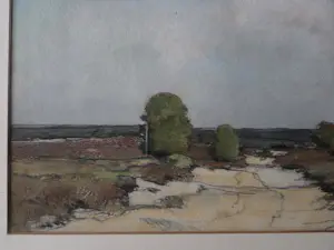 Willem Wenckebach - Landschap. Heide. kopen? Bied vanaf 89!