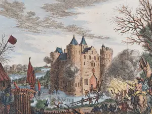 Simon Fokke - Slot Hagestein Utrecht Vijfheerenlanden Oude Gravure 1770 kopen? Bied vanaf 35!