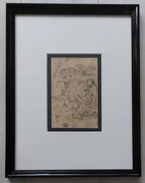 Lucebert - ## in Prijs verlaagd ## Mythologische voorstelling met personen kopen? Bied vanaf 795!