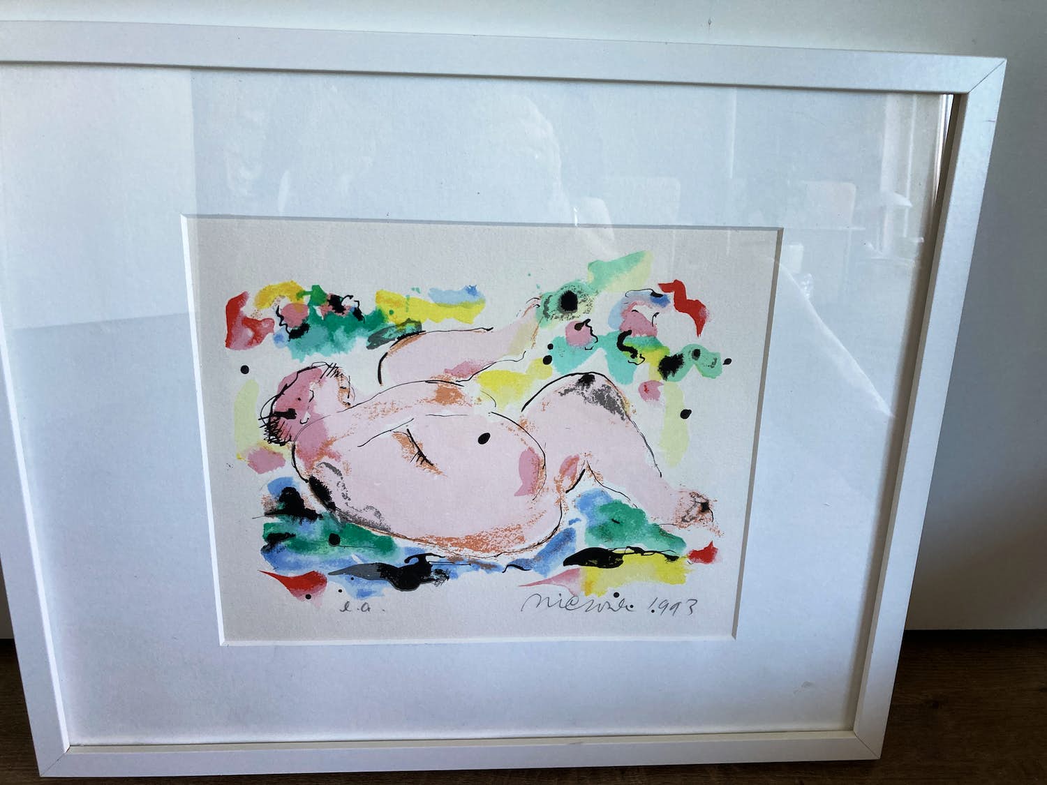 Nic Jonk - Kleurenzeefdruk z.t. verkocht voor € 70!