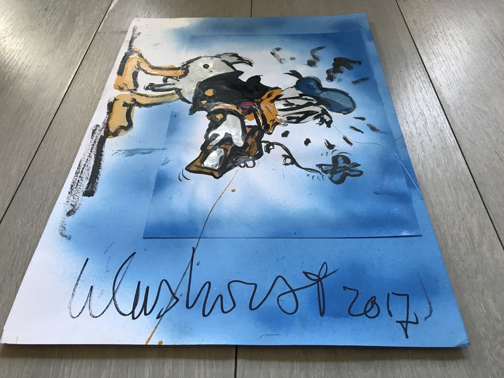 Peter Klashorst - Peter Klashorst -serie Dagobert Duck  kopen? Bied vanaf 1!