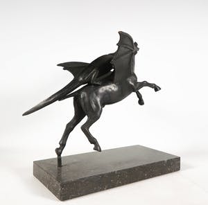 Tom Frantzen - Brons, Kameleon te paard kopen? Bied vanaf 1!