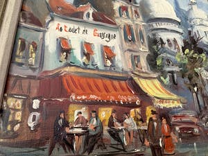 Brons (Onbekend) - Place de Terter in Parijs met de Sacre - corur kopen? Bied vanaf 1!