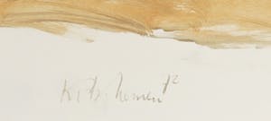 Kees van Bohemen - Gemengde techniek op papier, Zonder titel - Ingelijst (Groot) kopen? Bied vanaf 1!