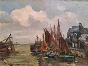 Gerard Hageman - 'Haven van Veere' verkauft für € 100!