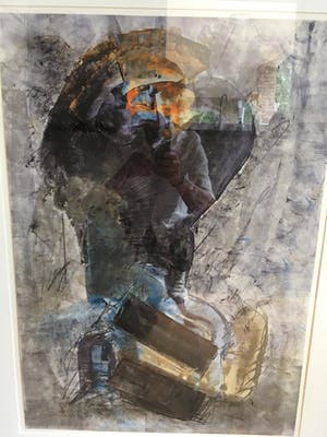 Pim Trooster - 20e eeuws abstract schilderij kopen? Bied vanaf 45!