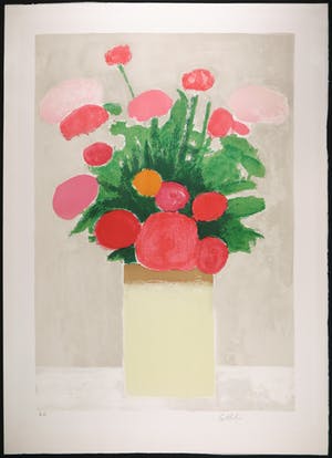 Bernard Cathelin - Litho, Bloemstilleven kopen? Bied vanaf 180!