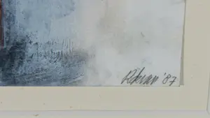 Ron van de Ven - Gemengde techniek op papier (Set van 4), Zonder titel - Ingelijst kopen? Bied vanaf 150!