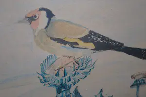 Chris Le Roy - Putter 1921 - kleurenlitho + gratis Theo v Hoytema litho vogel kopen? Bied vanaf 25!