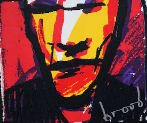 Herman Brood - Boek: Woedend licht, incl zeefdruk - 2000 kopen? Bied vanaf 125!