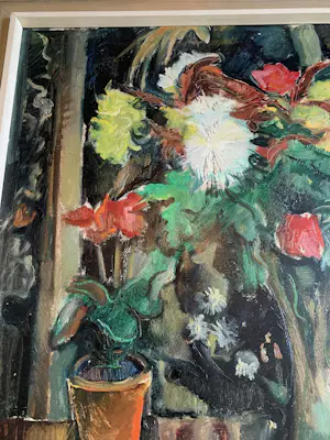 Pieter Defesche - Bloemstilleven Unica 1943‼️ kopen? Bied vanaf 150!