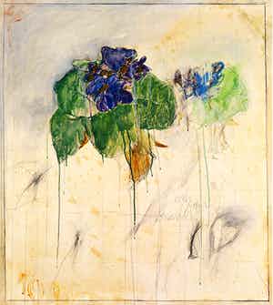 Bruno Bruni - Kleuren-Offset Lithografie " FIORE " - Handgesigneerd verkocht voor € 55!